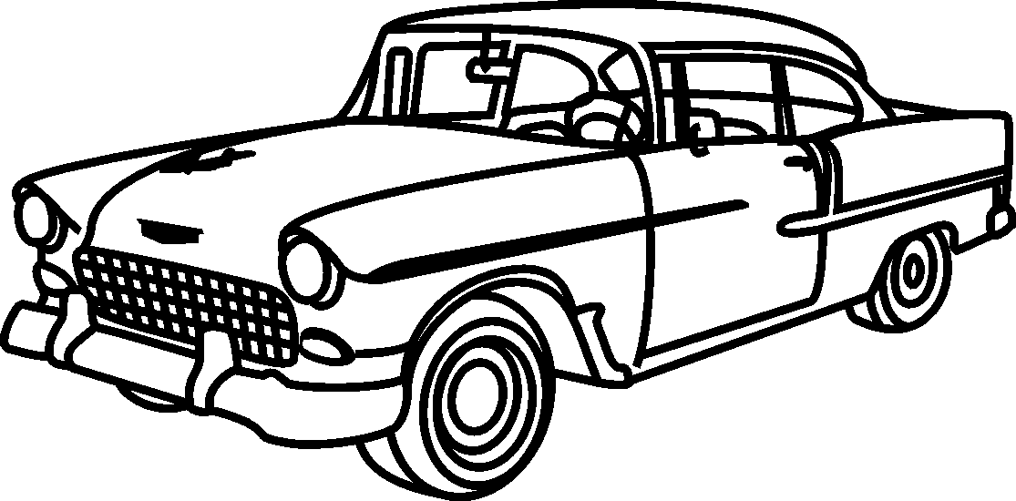 1956 Bel Air Sedan 2 Door - Scalable