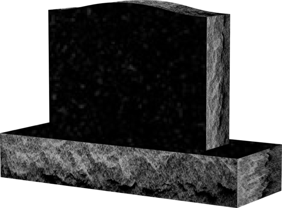 Single Upright headstone - Gifford Monument Ada Oklahoma