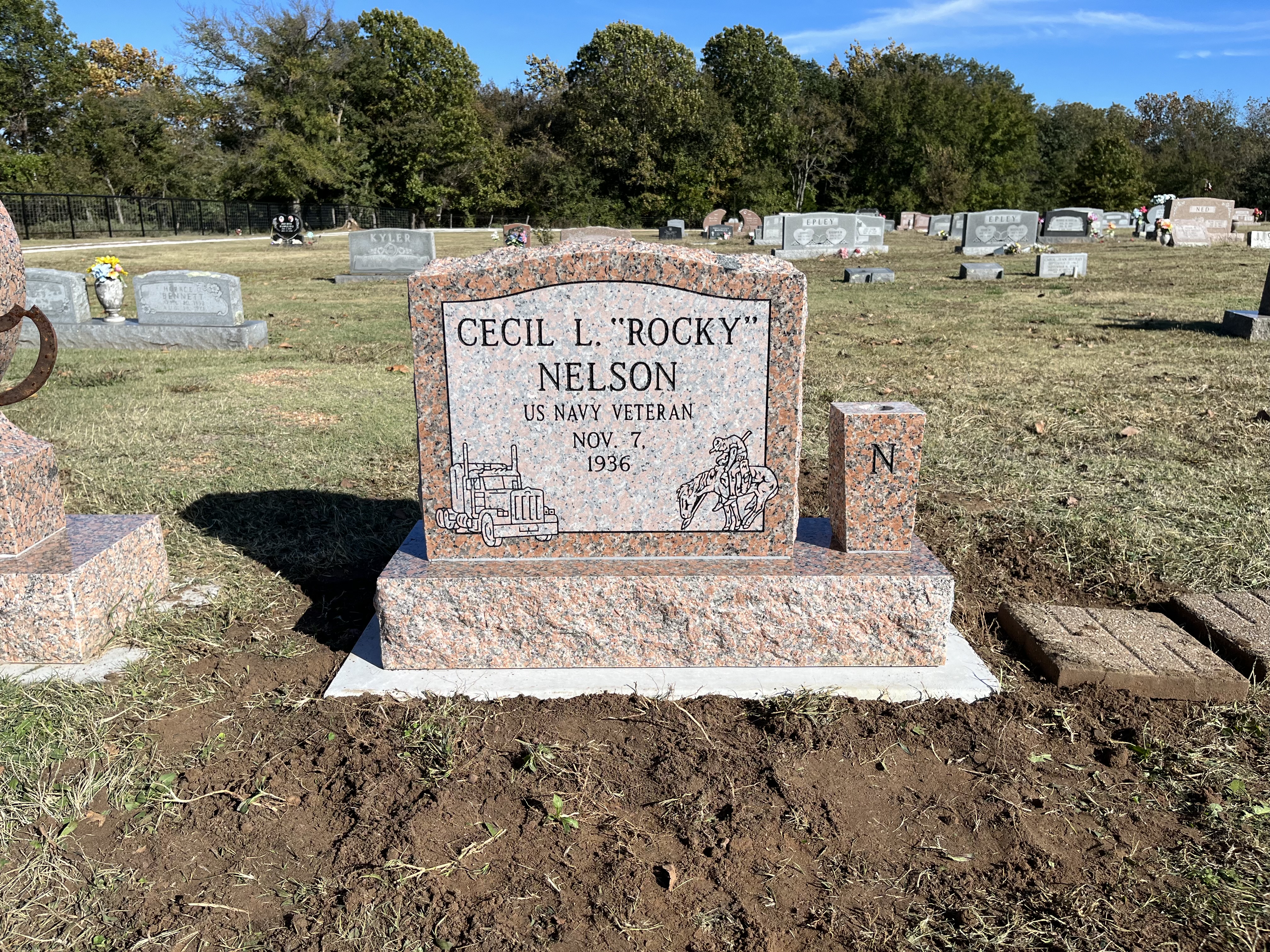 Granite granite monument