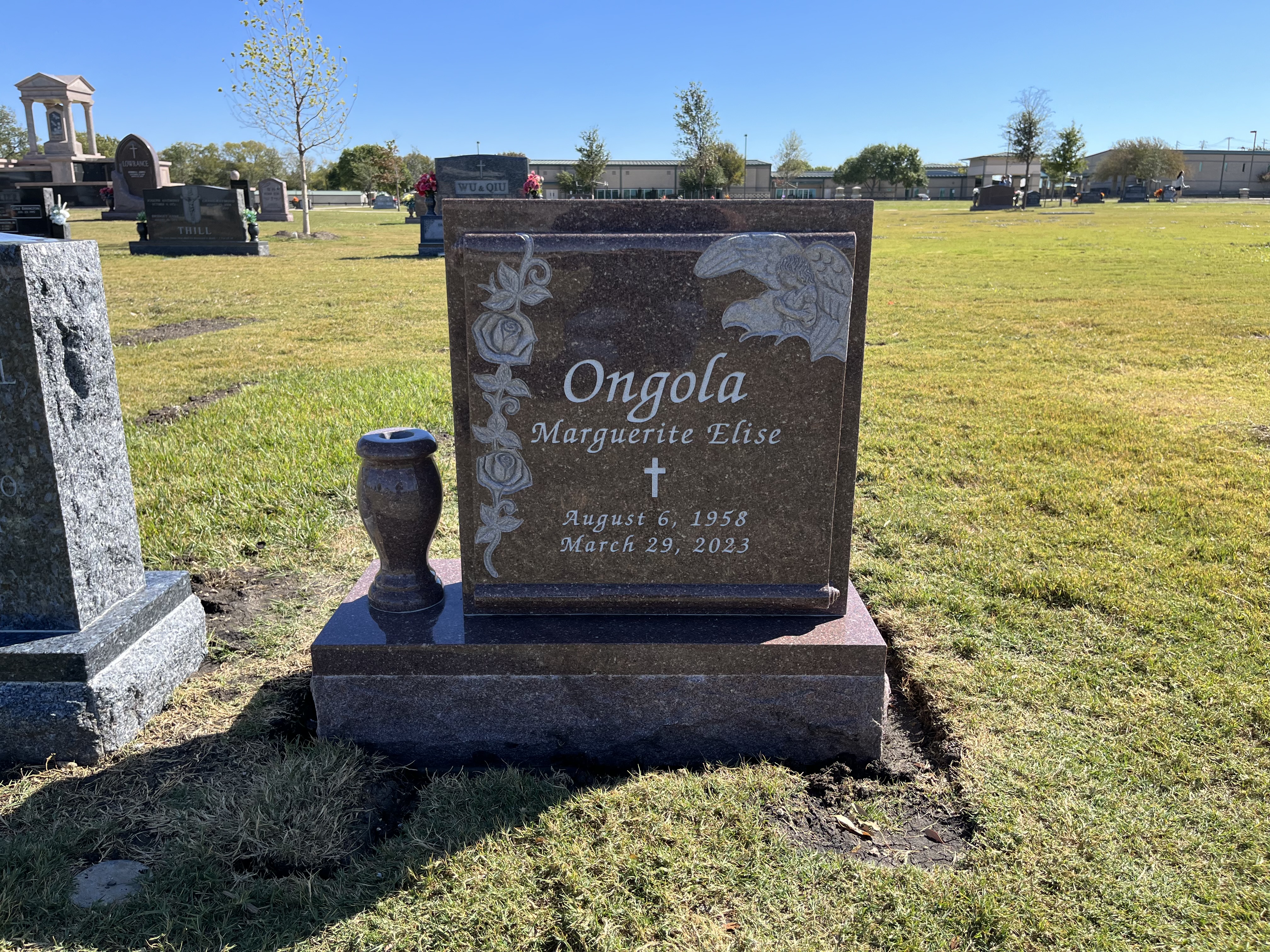 Granite granite monument