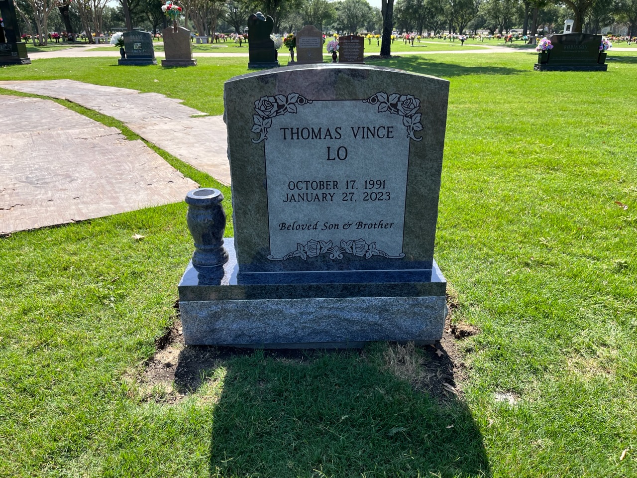 Granite granite monument