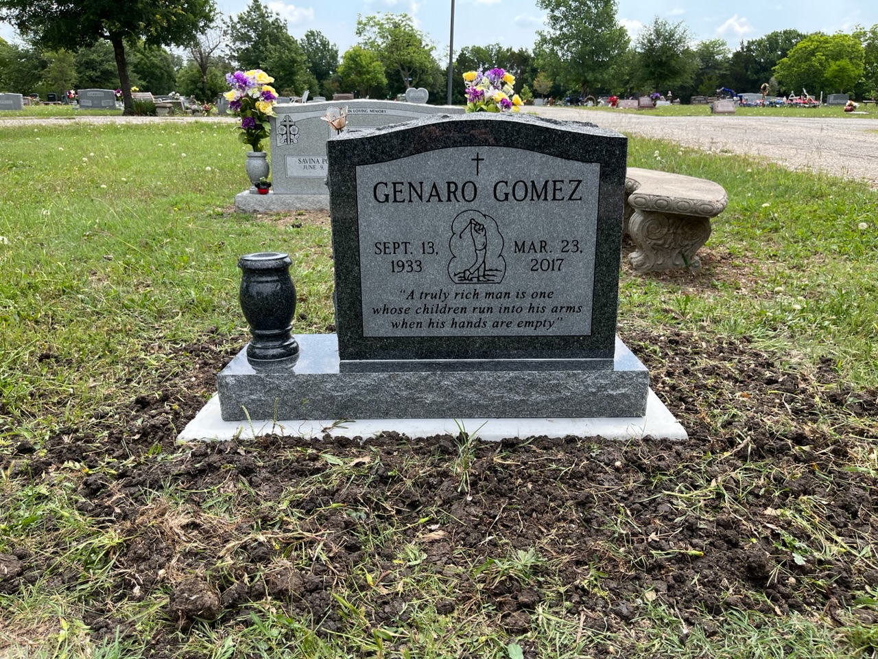 Granite granite monument