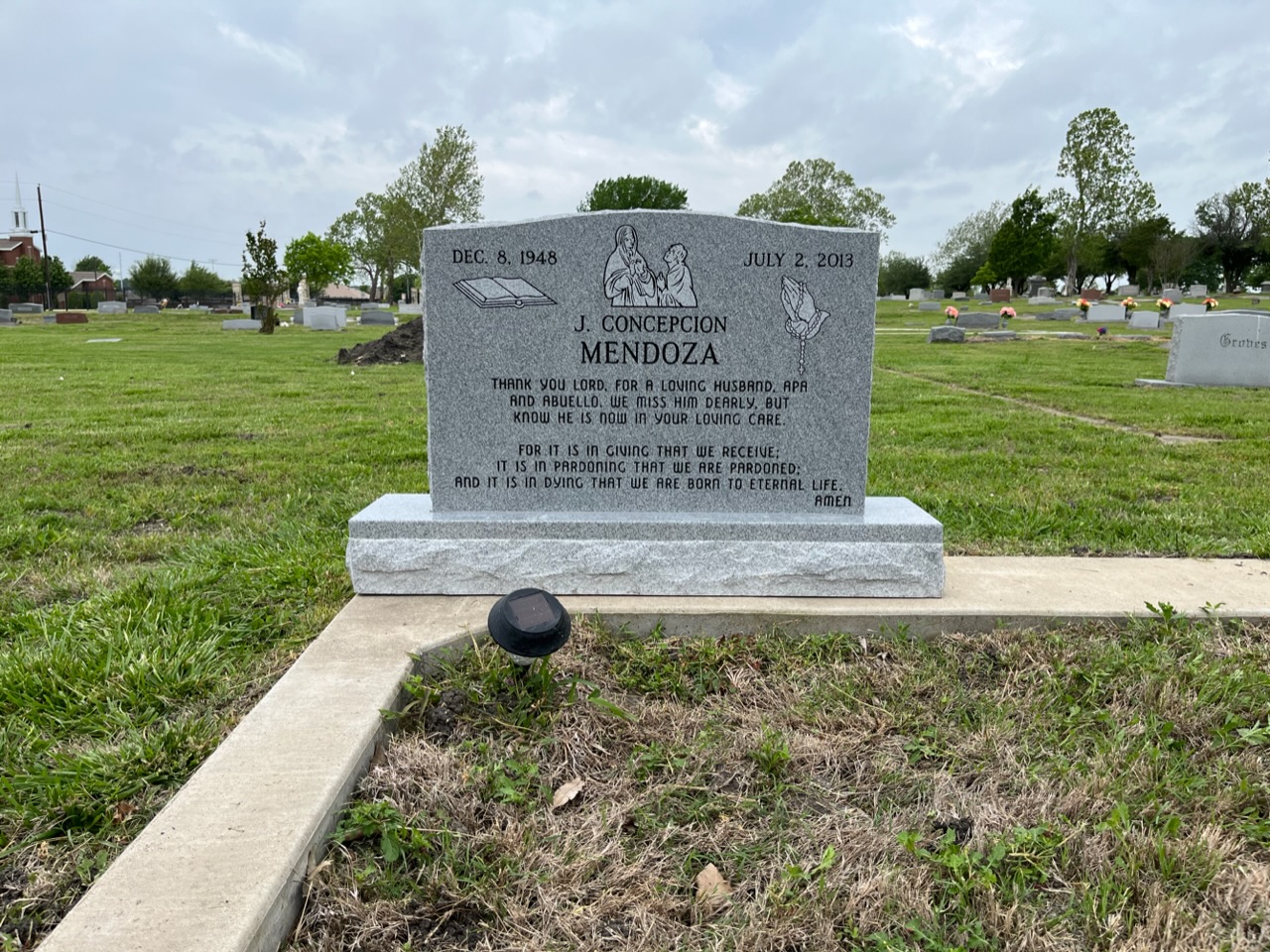 Granite granite monument