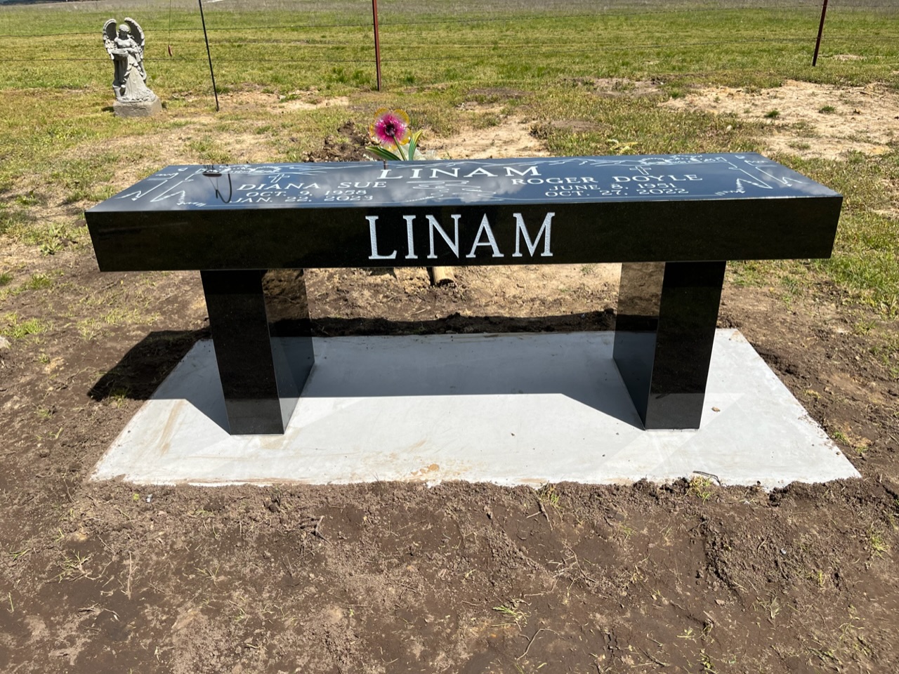 Granite granite monument