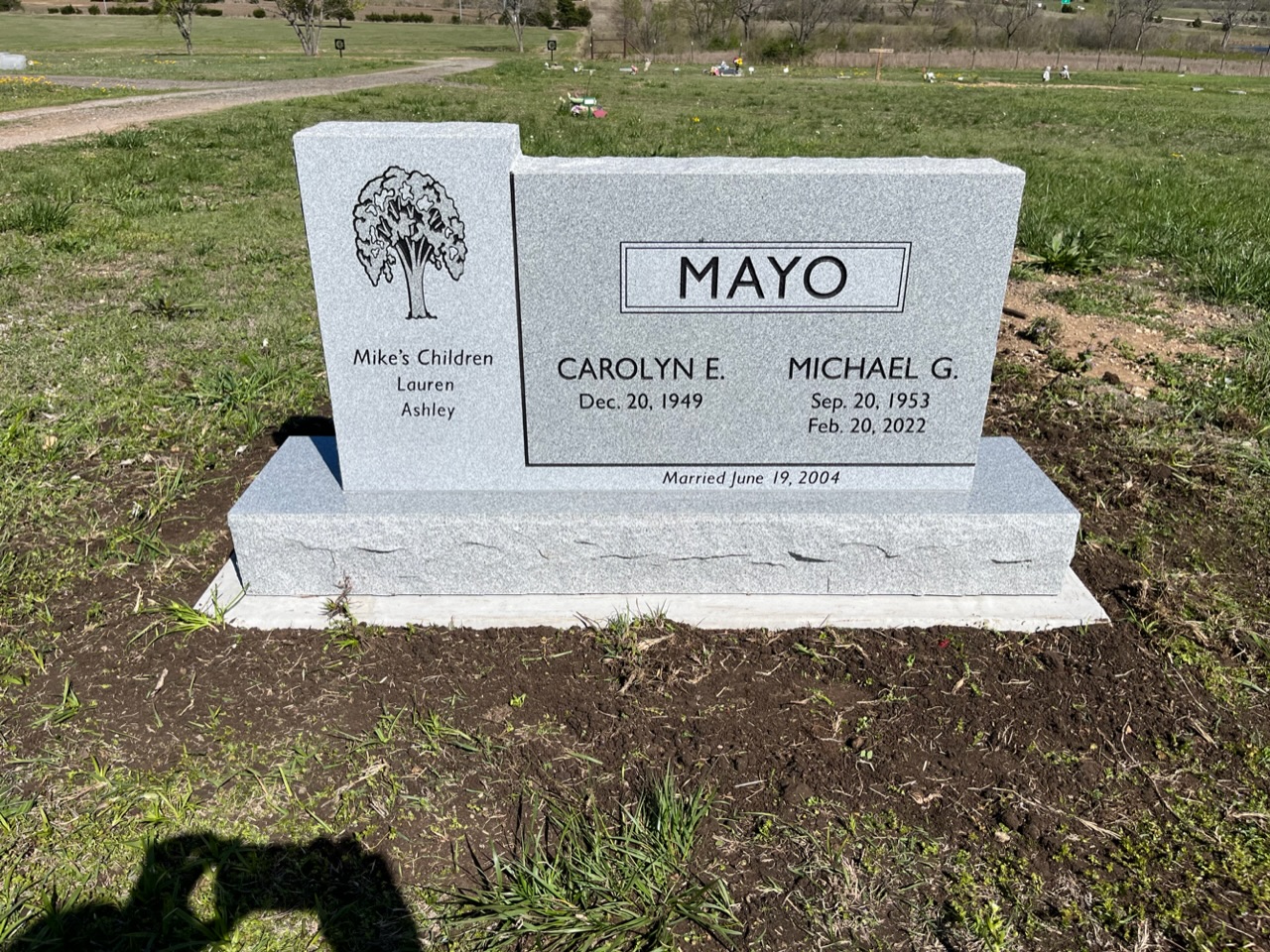 Granite granite monument