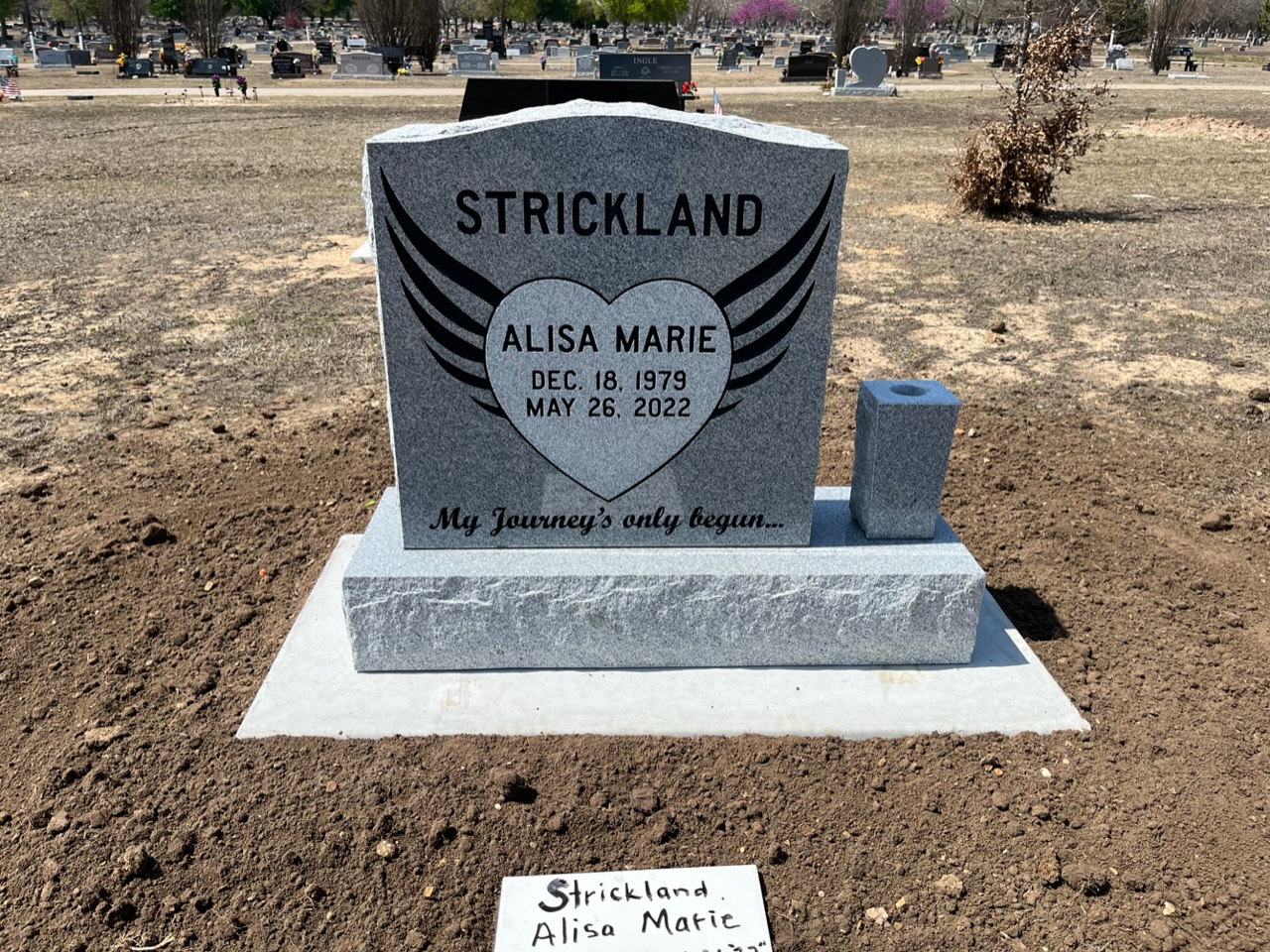 Granite granite monument