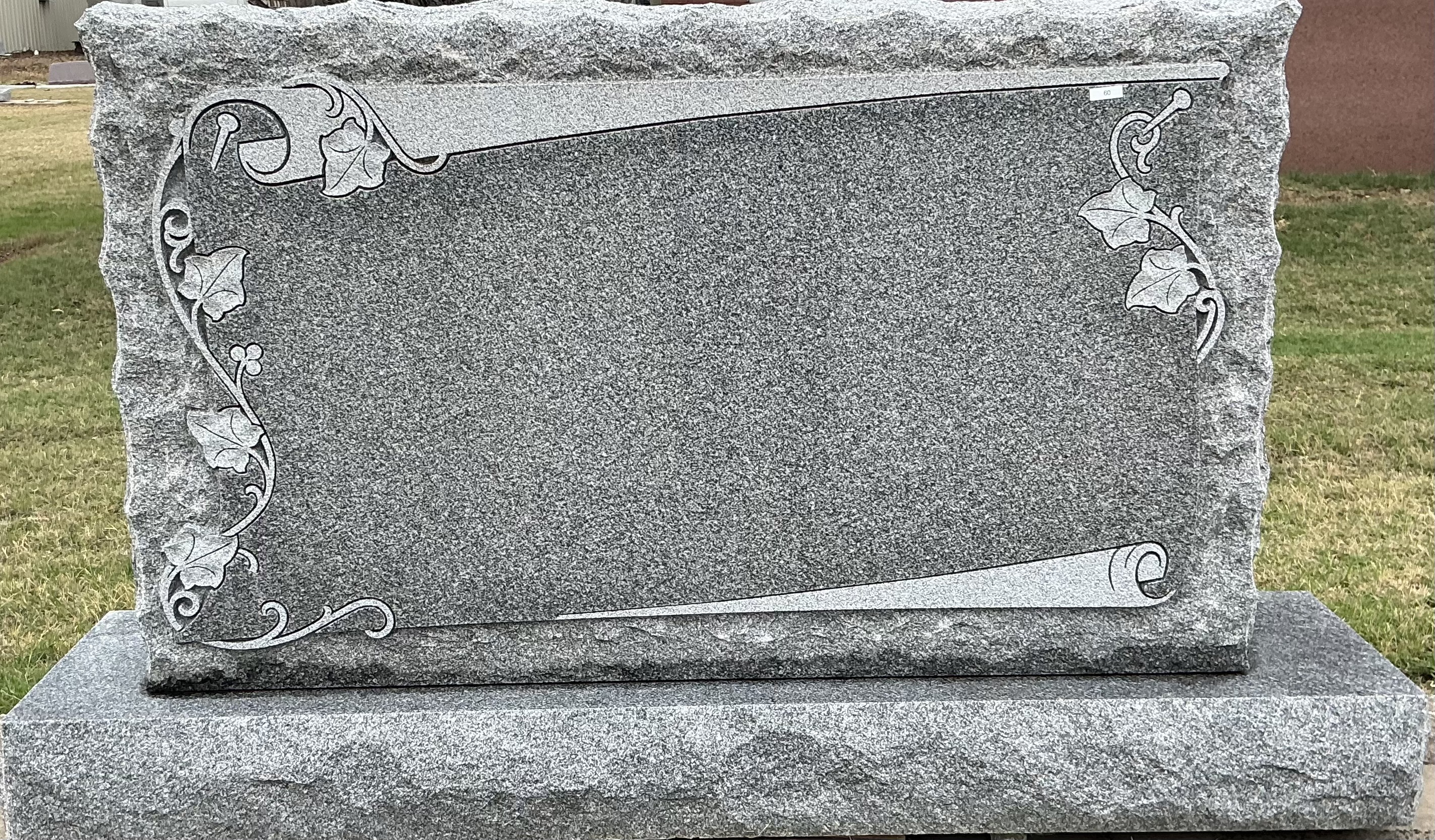 #60 SCALLOPED EDGES W/ IVY SCROLL