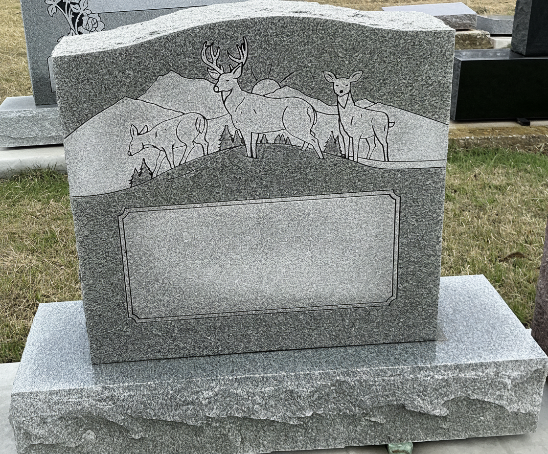 #114 SINGLE SERP W/ DEER