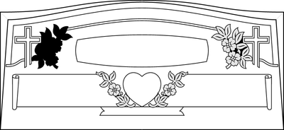 Scroll and heart