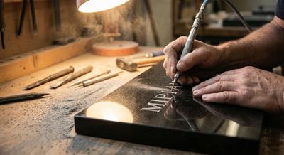 granite-headstone-cemetery-oklahoma-texas-gifford-monument